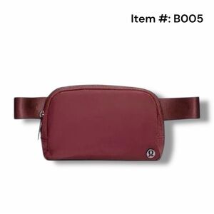 Lululemon Everywhere 1L Crossbody Belt Bag - Red Merlot (B005) NWT